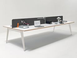 Bureau bench 4 personnes Elvira