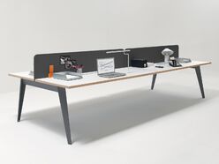Bureau bench 4 personnes Elvira