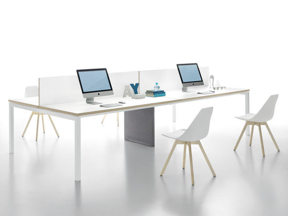 Bureau bench 4 personnes Abraham