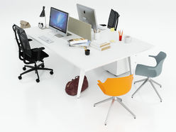 Bureau bench 3 personnes Elvira