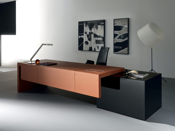 Bureau de direction Olympe sur caisson