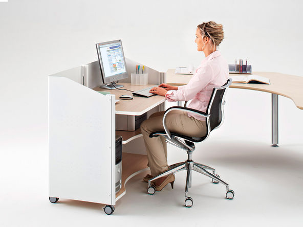 Bureau individuel mobile Satellix