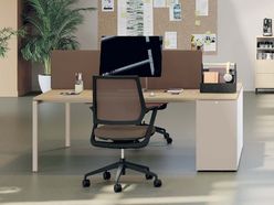 Bureau bench 2 personnes Atao sur caissons extractibles