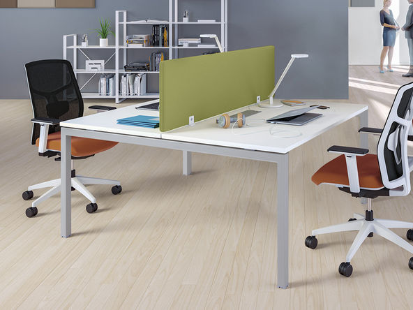 Bureau bench 2 personnes Aska U