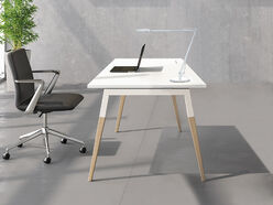 Bureau individuel Aska bois
