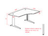 Bureau compact 90° Prem's