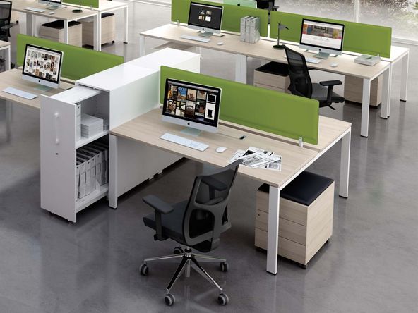 Bureau bench 2 personnes Legodesk 