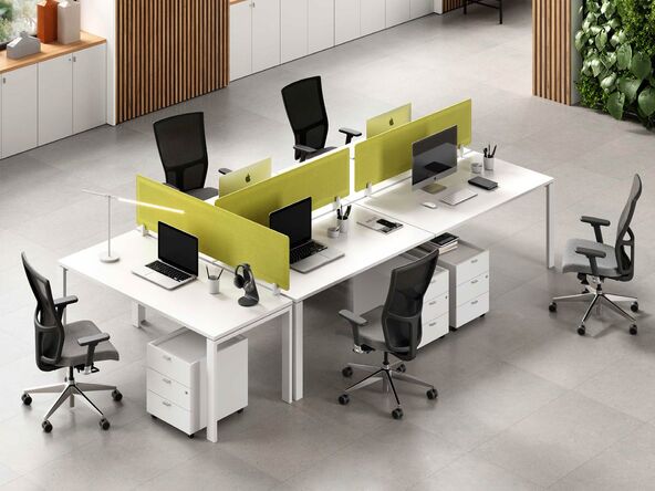 Bureau bench 4 personnes Legodesk