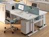 Bureau bench 2 personnes Winstor avec réglage en hauteur par manivelle