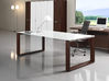 Bureau de direction en verre trempé Harper