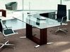 Bureau de direction en verre Harper