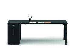 Bureau de direction Gradia Plus sur caisson extractible