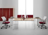Bureau bench compact 2 personnes Prepsto avec caisson 