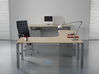 Bureau compact Prepsto avec caisson