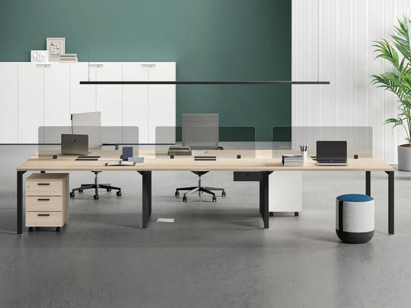 Bureau bench 6 personnes Score
