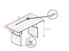 Bureau Elevation-e avec réglage en hauteur électrique