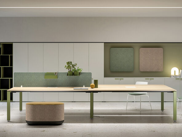 Bureau bench 4 personnes Prepsto