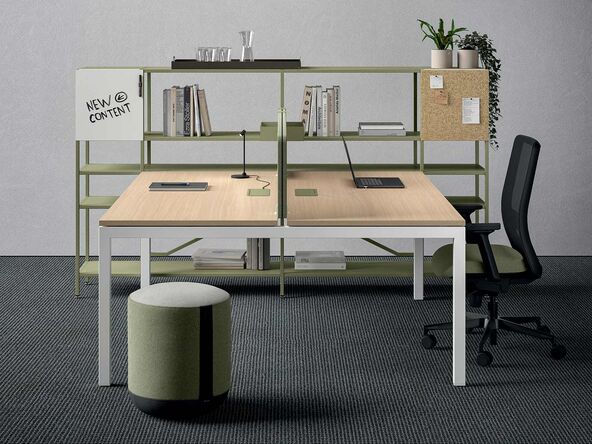 Bureau bench 2 personnes Score