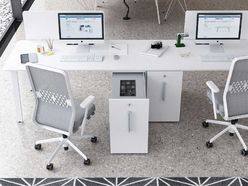 Bureau de direction Gradia Plus sur caisson extractible
