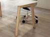 Bureau individuel Carbone Wood en HPL
