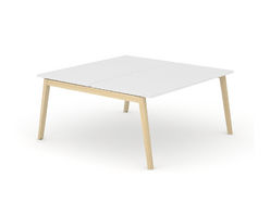 Bureau bench 2 personnes Carbone Wood