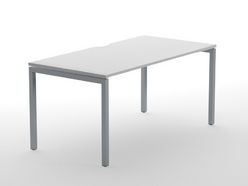 Bureau individuel Carbone à plateau coulissant