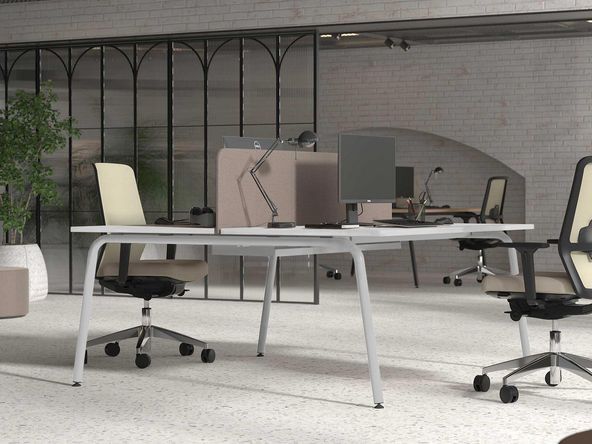 Bureau bench 2 personnes Orbe