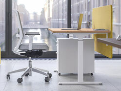 Bureau individuel Active avec réglage en hauteur électrique