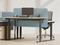 Bureau bench 2 personnes Modernity avec réglage en hauteur électrique
