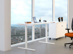 Bureau individuel Modernity avec réglage en hauteur électrique
