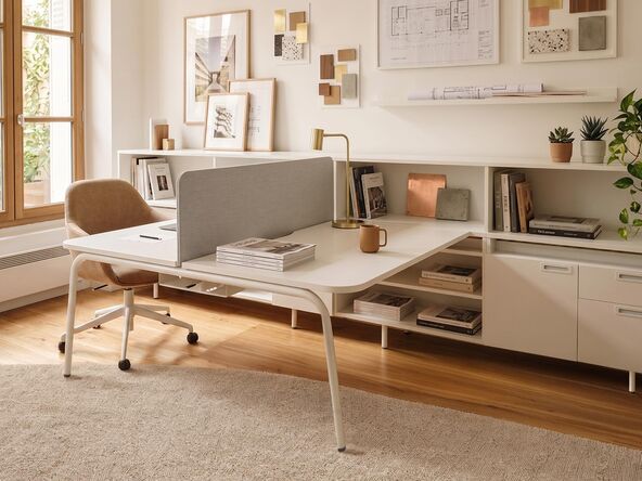 Bench 2 personnes Orbe sur armoire