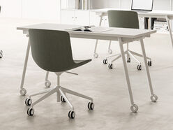 Bureau individuel Knot sur roulettes