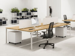 Bureau bench 4 personnes Lite