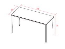 Bureau individuel Oméga
