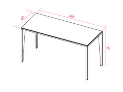 Bureau individuel Oméga
