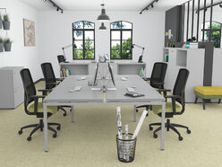 Bureau bench 4 personnes Aroma