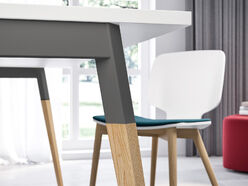 Bureau bench 2 personnes Challenger pied bois