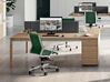 Bureau bench 2 personnes Requiem Wood avec caisson