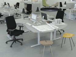 Bureau individuel compact Alérion