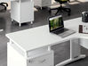 Bureau compact Okly Osu avec caisson