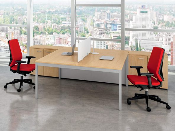 Bureau bench 2 personnes Okly Ido