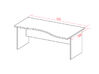 Bureau individuel vague Solano