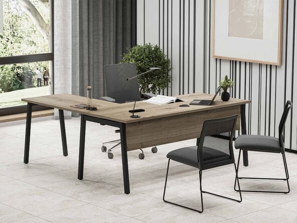 Bureau individuel M-Next avec retour