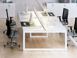 Bureau bench 4 personnes V30