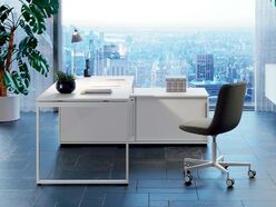 Bureau individuel Pop Square sur crédence