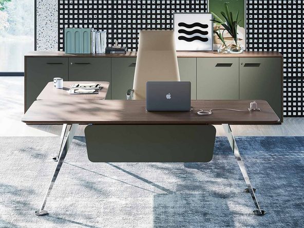 Bureau de direction Spike avec retour