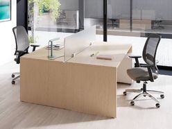 Bureau bench 2 personnes Pop Panel