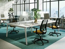 Bureau bench 4 personnes Pop Ace