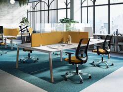 Bureau bench 4 personnes Pop Woody