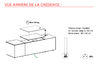 Bureau de direction Spike sur crédence
